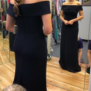 Navy Calvin Klein formal dress